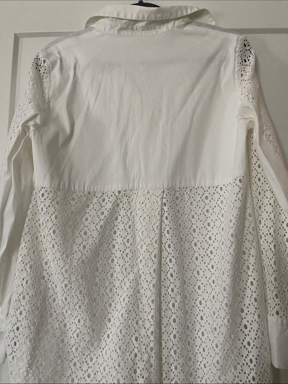 Perse gorgeous women’s white cotton shirt